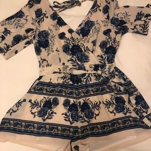 Floral romper